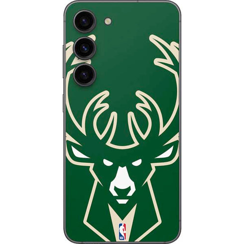 NBA Milwaukee Bucks Large Logo Galaxy S23 Skin