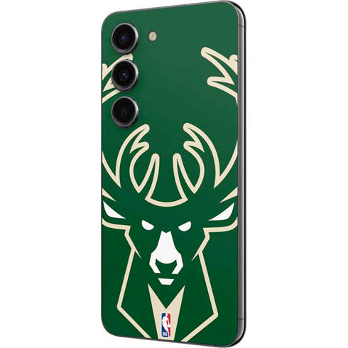 NBA Milwaukee Bucks Large Logo Galaxy S23 Skin