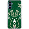 NBA Milwaukee Bucks Large Logo Galaxy S24 Clear Case