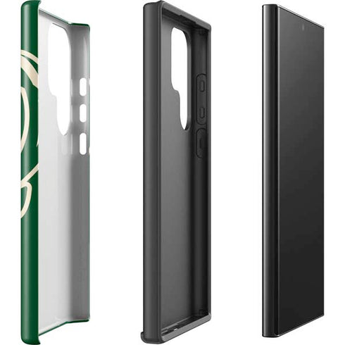 NBA Milwaukee Bucks Large Logo Galaxy S24 Ultra Impact Case