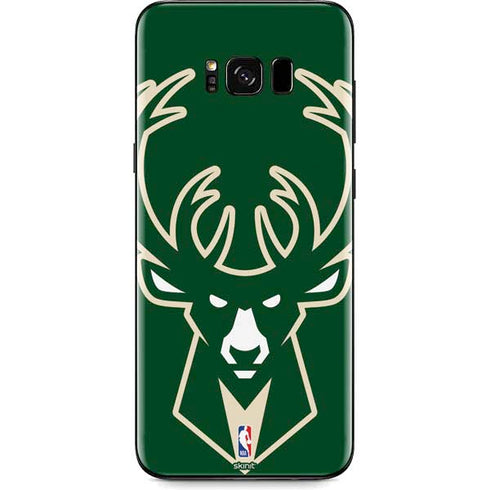 NBA Milwaukee Bucks Large Logo Galaxy S8 Plus Skin