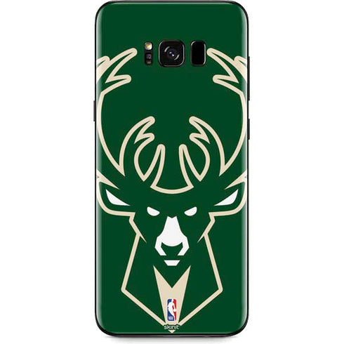 NBA Milwaukee Bucks Large Logo Galaxy S8 Skin