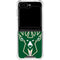 NBA Milwaukee Bucks Large Logo Galaxy Z Flip5 5G Clear Case