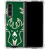 NBA Milwaukee Bucks Large Logo Galaxy Z Fold4 5G Clear Case