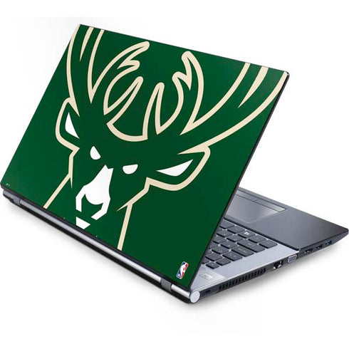 NBA Milwaukee Bucks Large Logo Generic Laptop Skin