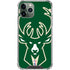 NBA Milwaukee Bucks Large Logo iPhone 11 Pro Max Clear Case