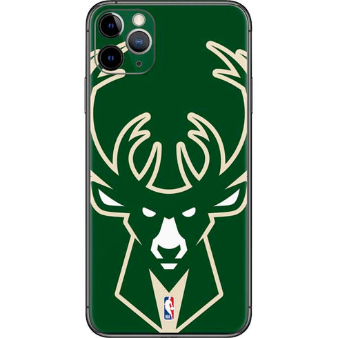 NBA Milwaukee Bucks Large Logo iPhone 11 Pro Max Skin