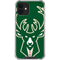 NBA Milwaukee Bucks Large Logo iPhone 12 Mini Clear Case