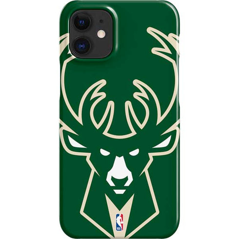 NBA Milwaukee Bucks Large Logo iPhone 12 Mini Lite Case