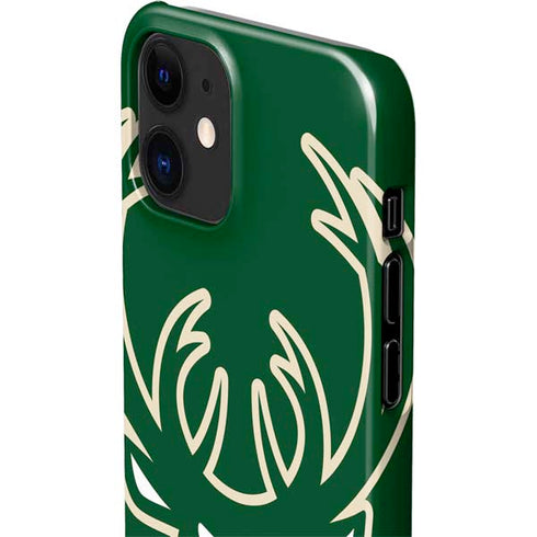 NBA Milwaukee Bucks Large Logo iPhone 12 Mini Lite Case