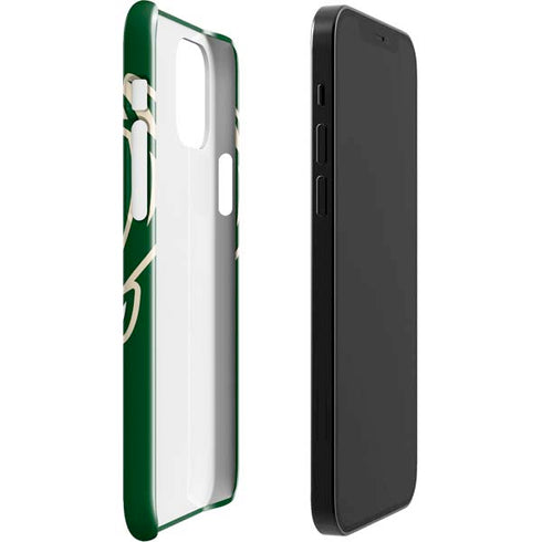 NBA Milwaukee Bucks Large Logo iPhone 12 Mini Lite Case
