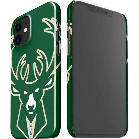 NBA Milwaukee Bucks Large Logo iPhone 12 Mini Lite Case