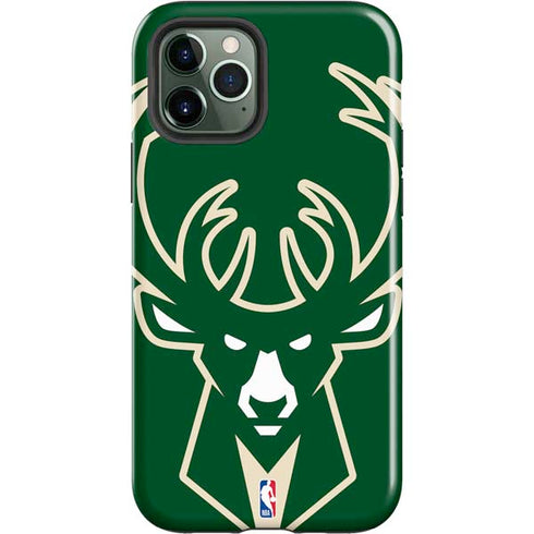 NBA Milwaukee Bucks Large Logo iPhone 12 Pro Impact Case