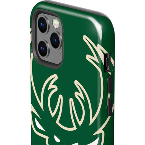 NBA Milwaukee Bucks Large Logo iPhone 12 Pro Impact Case