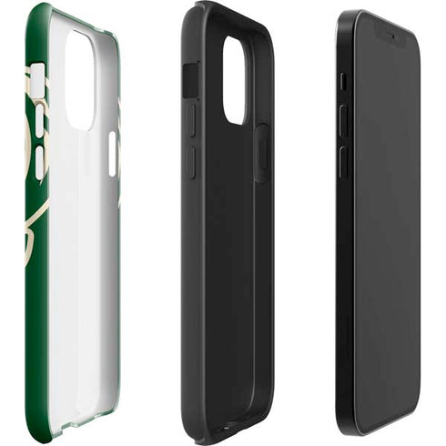 NBA Milwaukee Bucks Large Logo iPhone 12 Pro Impact Case