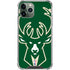 NBA Milwaukee Bucks Large Logo iPhone 12 Pro Max Clear Case