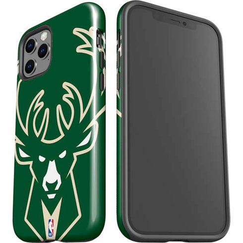 NBA Milwaukee Bucks Large Logo iPhone 12 Pro Max Impact Case