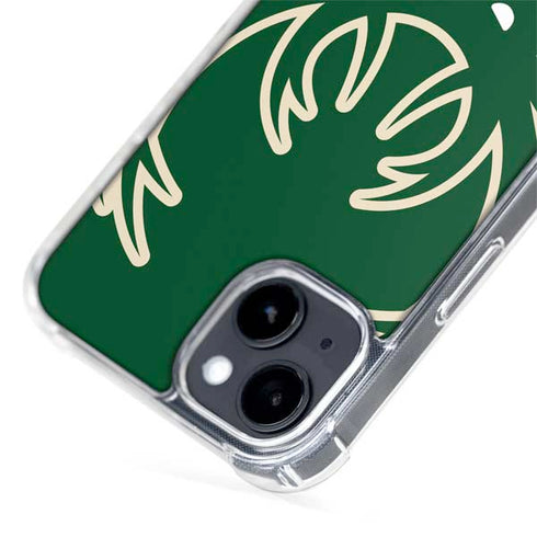 NBA Milwaukee Bucks Large Logo iPhone 13 MagSafe Case