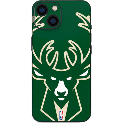 NBA Milwaukee Bucks Large Logo iPhone 13 Mini Skin