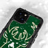 NBA Milwaukee Bucks Large Logo iPhone 13 Mini Waterproof Case