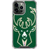 NBA Milwaukee Bucks Large Logo iPhone 13 Pro Max Clear Case