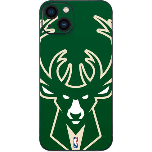 NBA Milwaukee Bucks Large Logo iPhone 13 Skin