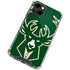 NBA Milwaukee Bucks Large Logo iPhone 14 Clear Case