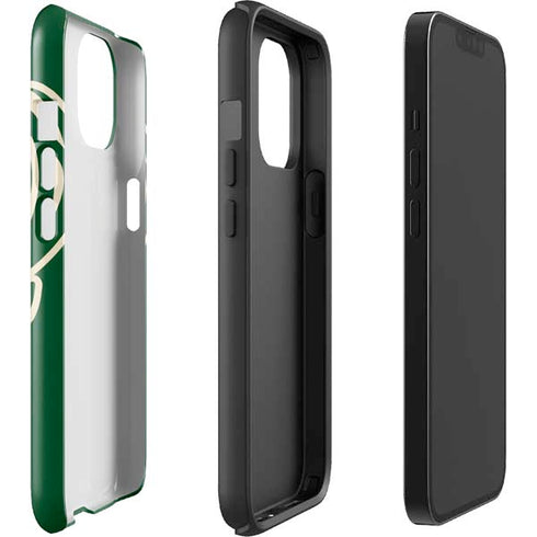 NBA Milwaukee Bucks Large Logo iPhone 14 Plus Impact Case