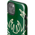 NBA Milwaukee Bucks Large Logo iPhone 14 Impact Case