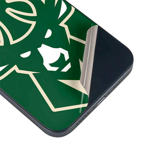 NBA Milwaukee Bucks Large Logo iPhone 14 Plus Skin