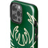 NBA Milwaukee Bucks Large Logo iPhone 15 Pro Max Impact Case