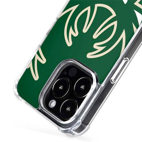 NBA Milwaukee Bucks Large Logo iPhone 15 Pro Max MagSafe Case