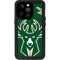 NBA Milwaukee Bucks Large Logo iPhone 14 Pro Waterproof Case
