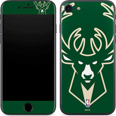 NBA Milwaukee Bucks Large Logo iPhone 7 Skin
