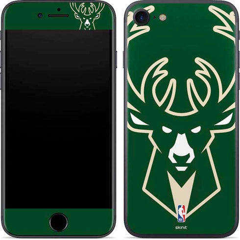 NBA Milwaukee Bucks Large Logo iPhone 8 Skin