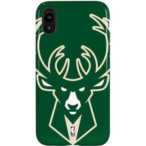 NBA Milwaukee Bucks Large Logo iPhone XR Pro Case