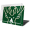 NBA Milwaukee Bucks Large Logo MacBook Pro 16in (2019-20) Case plus Skin