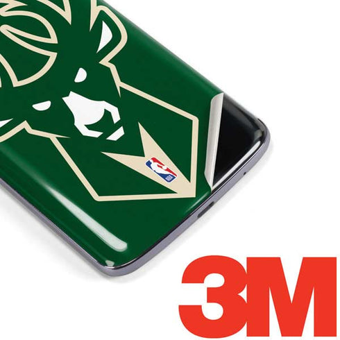 NBA Milwaukee Bucks Large Logo Moto E5 Plus Skin
