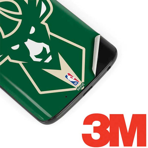 NBA Milwaukee Bucks Large Logo Moto G6 Skin