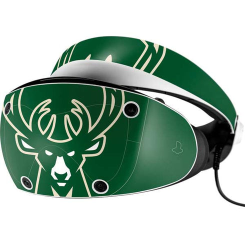 NBA Milwaukee Bucks Large Logo PlayStation VR2 Skin