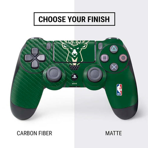 NBA Milwaukee Bucks Large Logo PS4 Controller Skin