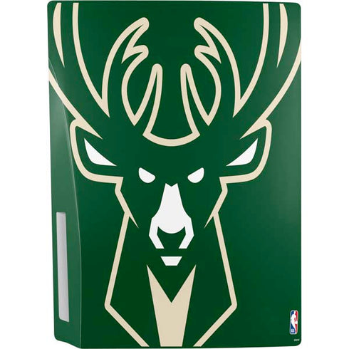 NBA Milwaukee Bucks Large Logo PS5 Console Skin