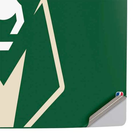 NBA Milwaukee Bucks Large Logo PS5 Console Skin