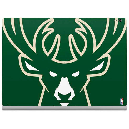 NBA Milwaukee Bucks Large Logo Surface Book 2 13.5in Skin