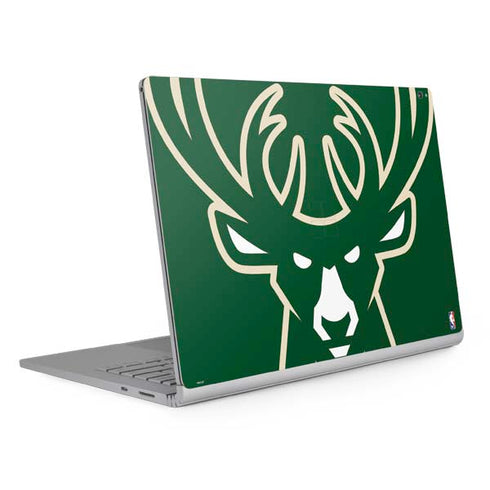 NBA Milwaukee Bucks Large Logo Surface Book 2 15in Skin