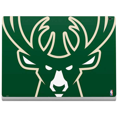 NBA Milwaukee Bucks Large Logo Surface Book 2 15in Skin