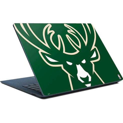 NBA Milwaukee Bucks Large Logo Surface Laptop Skin