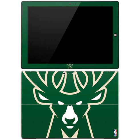 NBA Milwaukee Bucks Large Logo Surface Pro 3 Skin