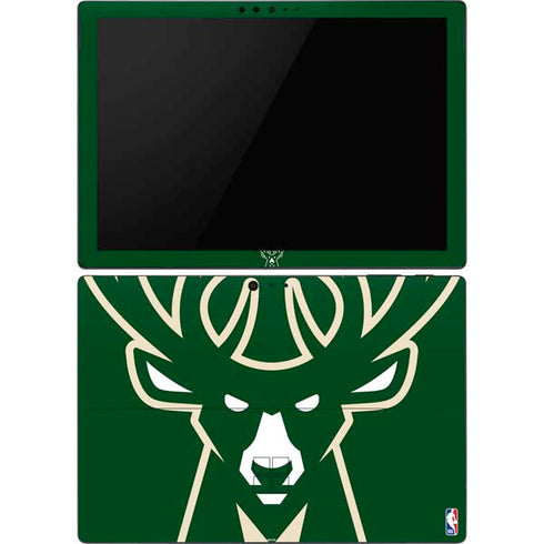 NBA Milwaukee Bucks Large Logo Surface Pro 6 Skin