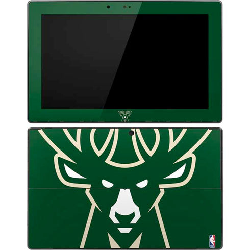 NBA Milwaukee Bucks Large Logo Surface Pro Tablet Skin
